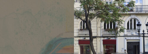 Vista del frente del edificio donde está el consultorio.